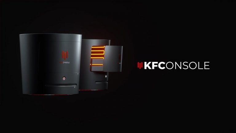 KFC competes, console wars with an implicit gaming system