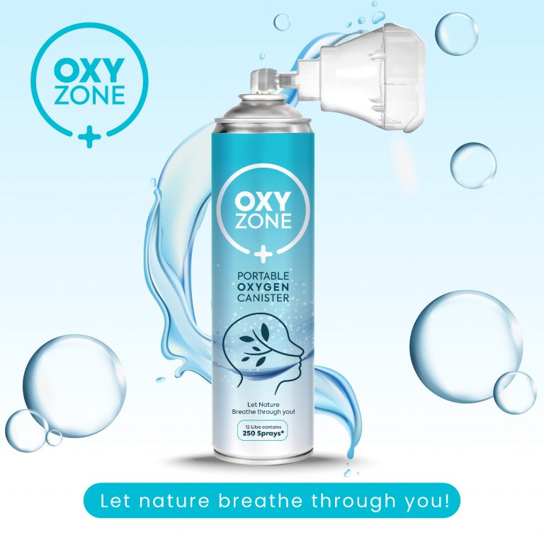Oxyzone, a portable oxygen cylinder launched in India