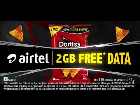 PepsiCo and Airtel together launches an Ad for their customers in the year 2021