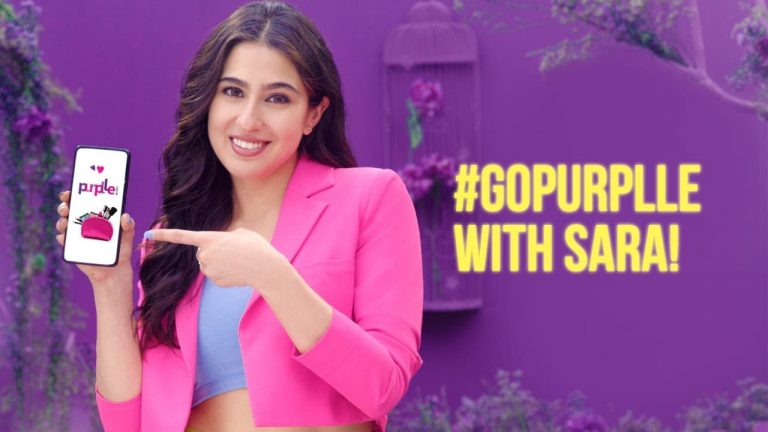 Purplle.com signs Bollywood star Sara Ali Khan as its first brand ambassador; launches the #GoPurplle Campaign