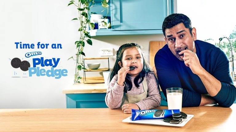 Oreo’s New Ad – Dhoni and his daughter Ziva encourages all