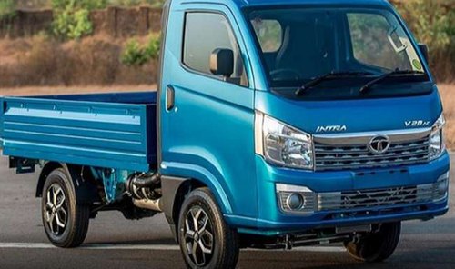 The compact truck Tata Intra V20 launched in Nepal