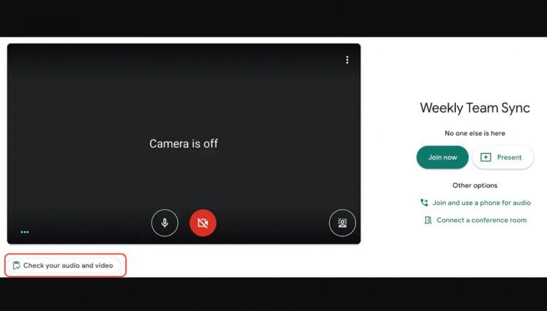 Google Meet users get the Green Room feature for a quick preview