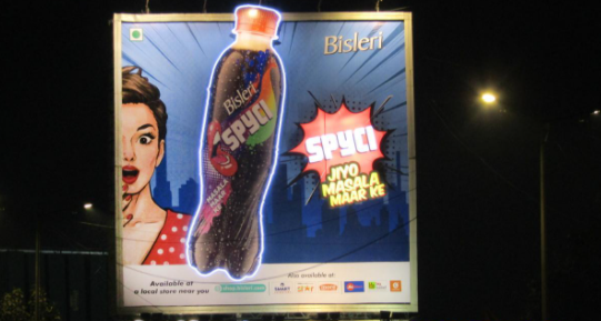 Bisleri and Alakh host an innovative campaign for their fizzy fruit drinks