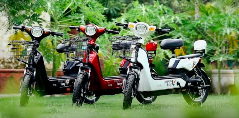 Detel Launches Electric Two-Wheeler at India Auto Show: Detel Easy Plus