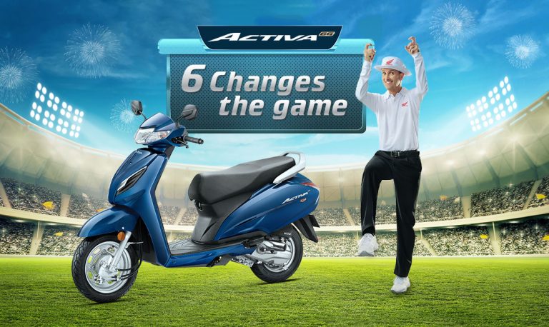 Honda Activa 6g – now riding in with cashback and 100% finance offers