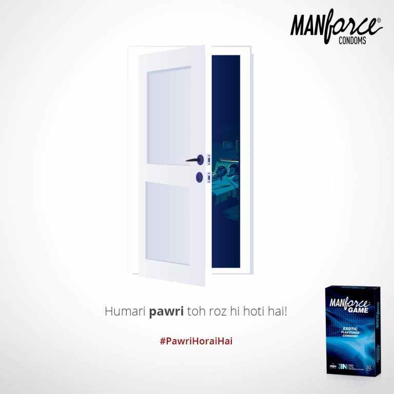 Manforce Condom, largest selling condom brand comes up with a moment post on Pawri Ho Rahi Hai