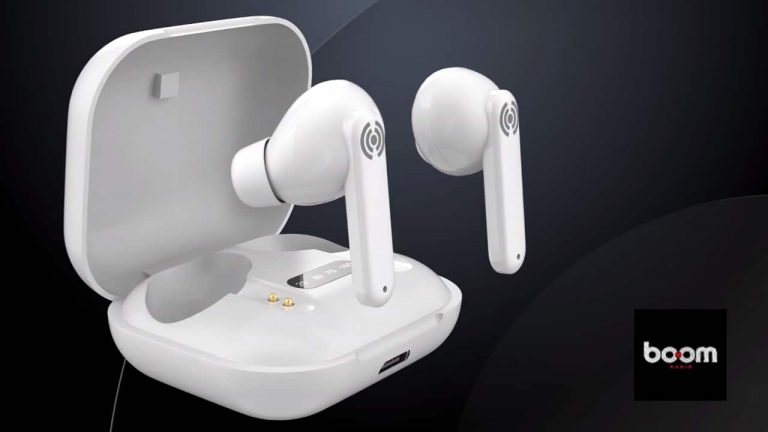 BoomAudio Tremor Earbuds stylish and secure fit