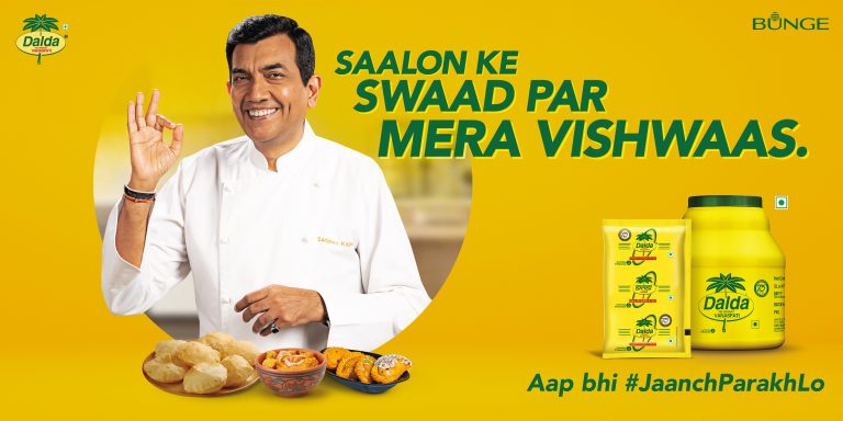 Dalda Vanaspati, a recommended choice of Celebrity Chef Sanjeev Kapoor