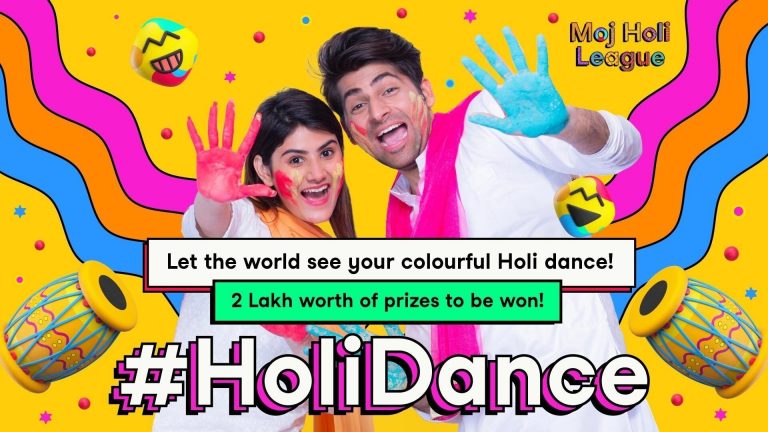 Kickstarting Holi celebrations Moj launches the ‘Moj Holi League’ campaign