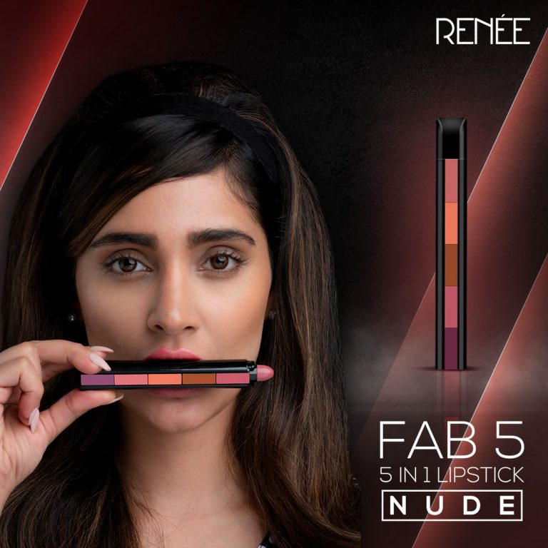 RENÉE Cosmetics launches FAB 5-in-1 Nude – The Latest Sensational Lipstick In Town!