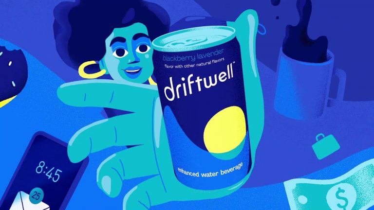 PepsiCo is promoting its new relaxation beverage Driftwell by interrupting end-of-day screen time