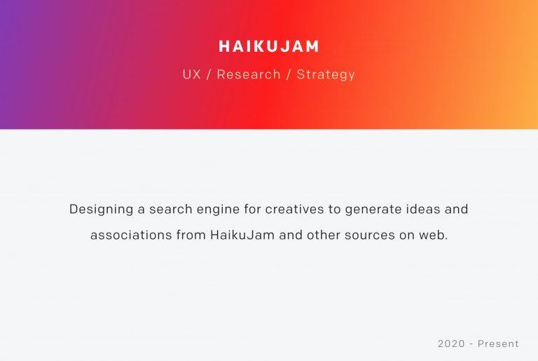 The founders of HaikuJAM have launched a search engine for inspiration — Inspo