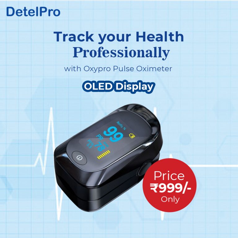 DetelPro launches Di-OXYPRO oximeter with OLED display at Rs. 999