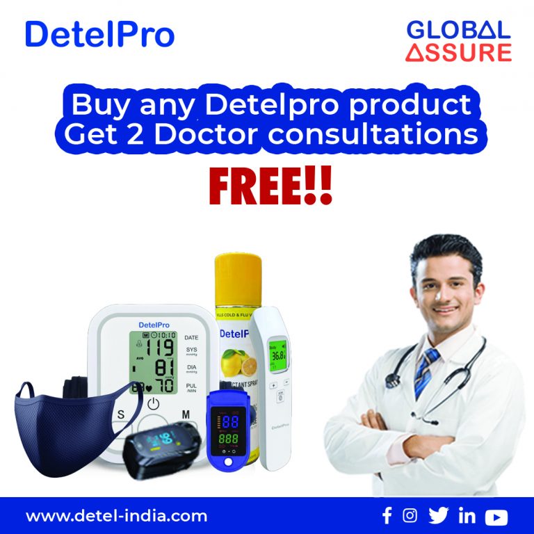 DetelPro ties up with Global Assure to offer free medical consultation to its customers