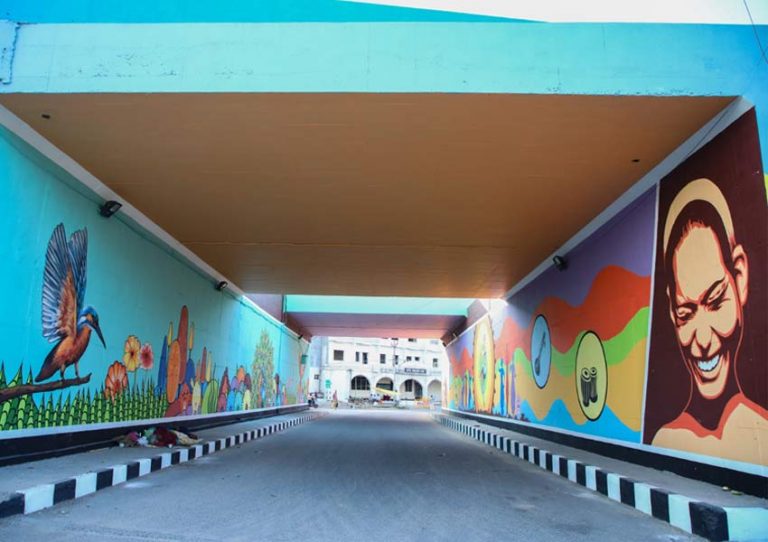 Nippon Paint discloses newly painted NH near Ranipet Tollgate