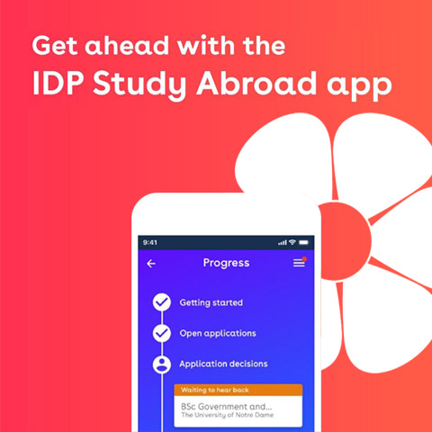 Researching and applying to world-class institutions is now faster, easier, and simpler with IDP Study Abroad App