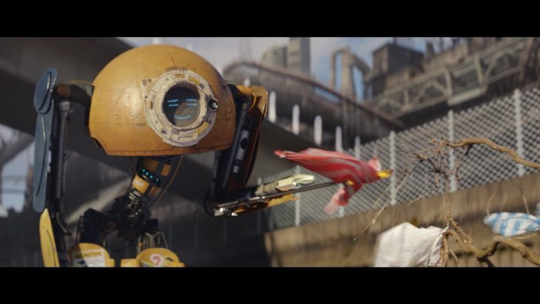 Ikea’s WALL-E-style-robot mainstay of the ‘Change a bit for good’ campaign