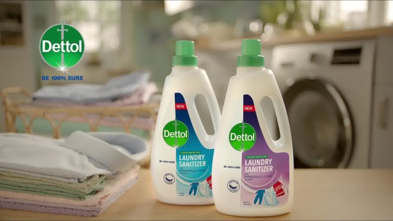 Dettol’s new laundry sanitizer: part of a regular laundry routine