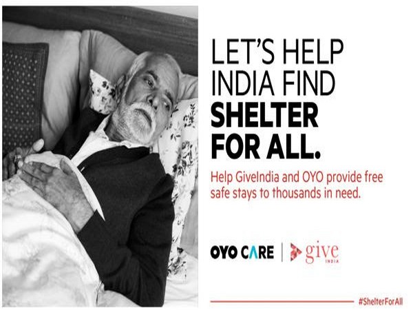 #ShelterForAll initiative launched by GiveIndia & OYO Care