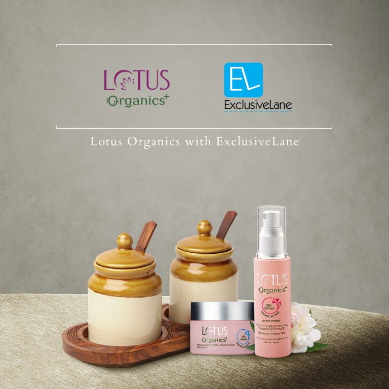 Lotus Organics+ announces its collaboration with Exclusive lane.com