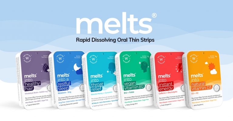 TING conceptualises and executes the branding and packaging activity for the launch of Melts® Oral Thin Strips