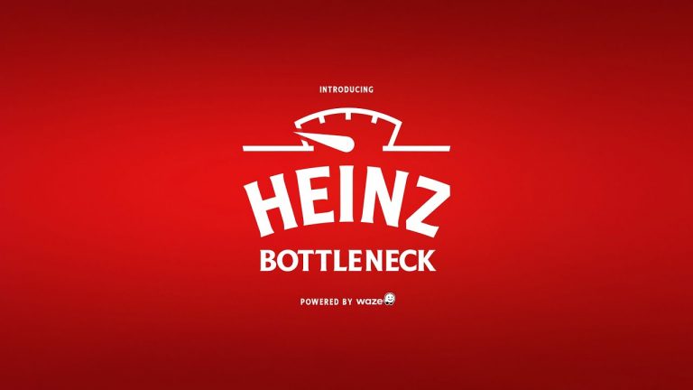 Heinz & Burger King reward users driving at the speed of slow-pouring ketchup