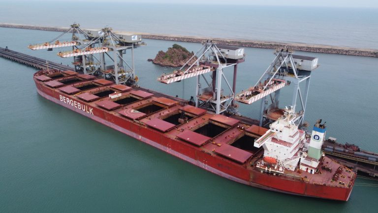 Gangavaram Port achieves 2 records in Bauxite Discharge and highest iron ore loading target