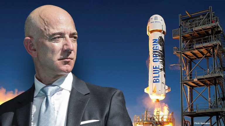 Jeff Bezos’ Blue Origin rocket launch