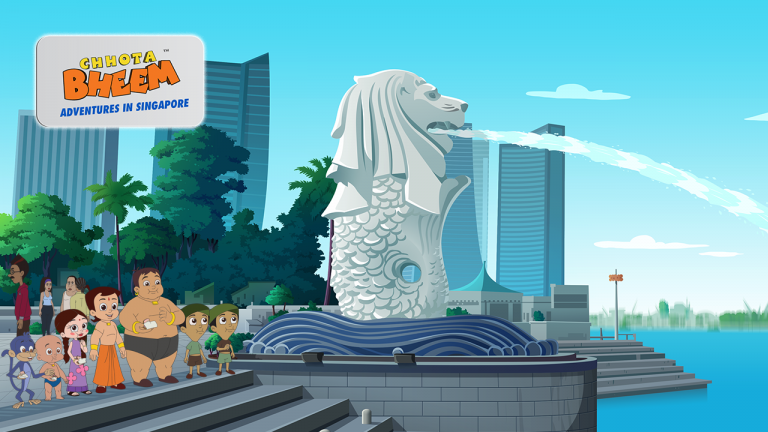 The Singapore Tourism Board, in partnership with Voot Kids presents “Chhota Bheem – Adventures in Singapore”
