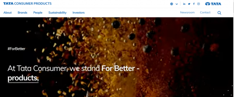 Tata Consumer Products launches redesigned corporate website reflective of its new identity