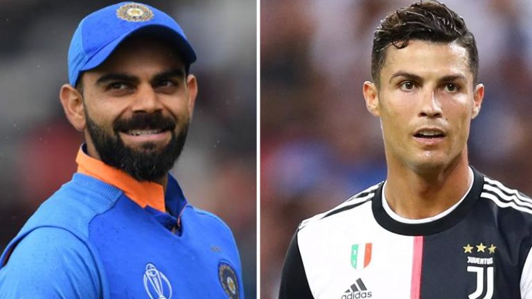 Ronaldo 2021 Instagram Rich List top and Virat Kohli Top-ranked Indian