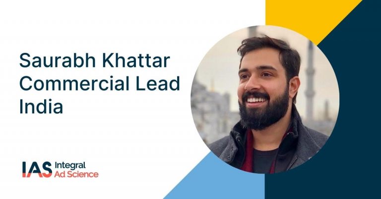 Saurabh Khattar Joins as the New Commercial Lead at Integral Ad Science, India