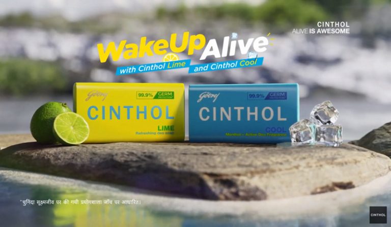 ‘wake up Alive’ & begin every morning clean in its new TVC -Cinthol