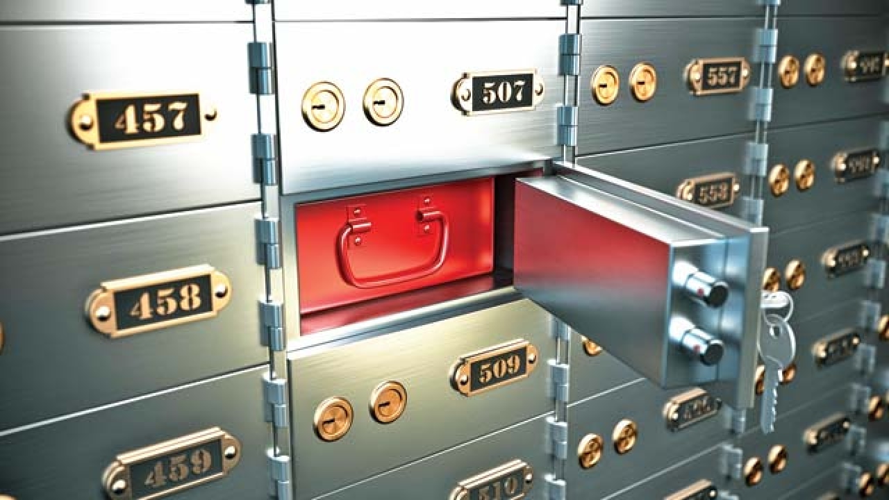 Safety of valuables in a bank locker - Passionate In Marketing