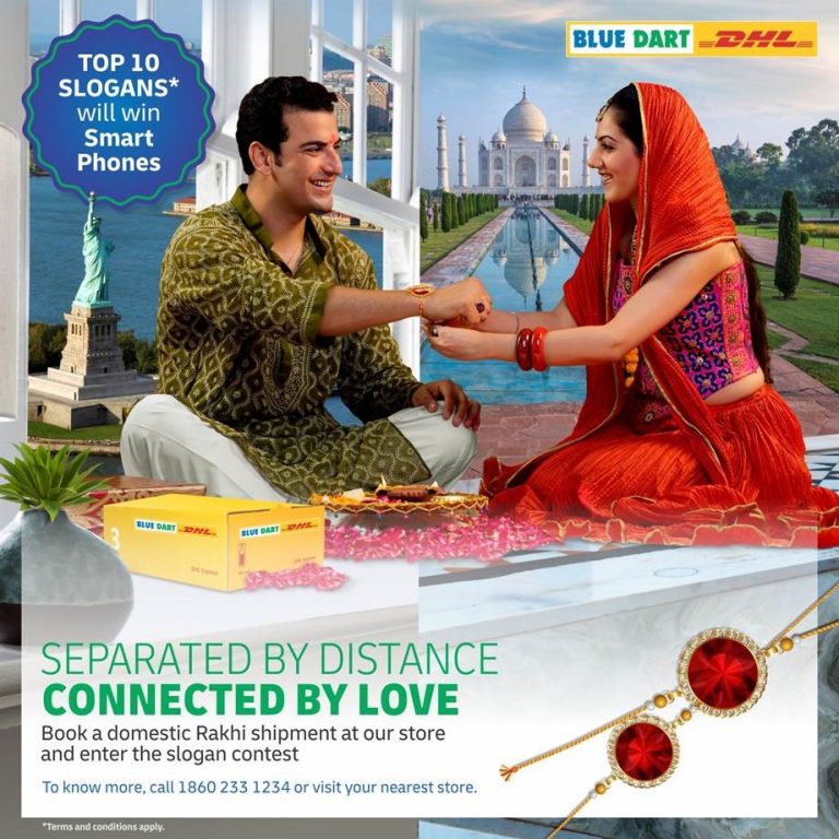 Blue Dart’s ‘Rakhi Express’ offer celebrates the bond of love