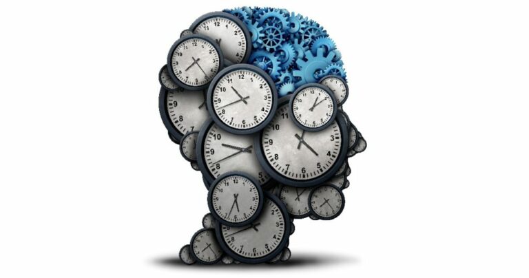 Psychological Aging Clock using AI