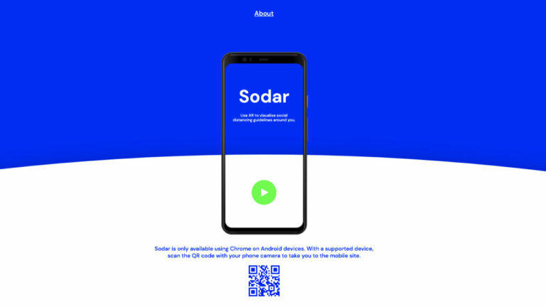 Social Distancing through Sodar: Google experiments with AR