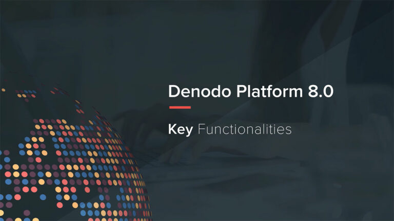Denodo Version 8.0 boost Data Virtualization with AI and ML