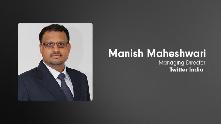 Twitter India MD Manish Maheshwari shift on to new US-based role