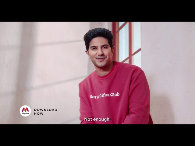 Dulquer Salmaan starring in Myntra’s mega-brand campaign