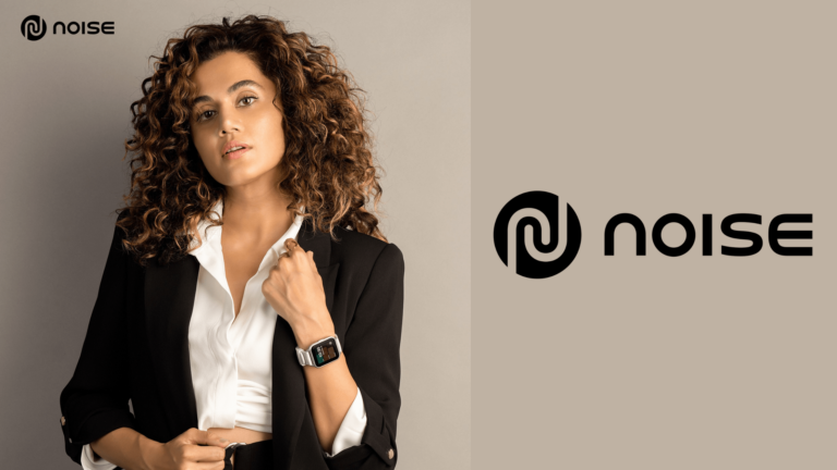 Taapsee Pannu-The brand ambassador for Noise smart wearables