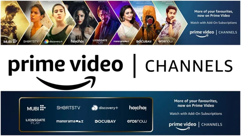 Amazon announces prime video channels for the Indian market