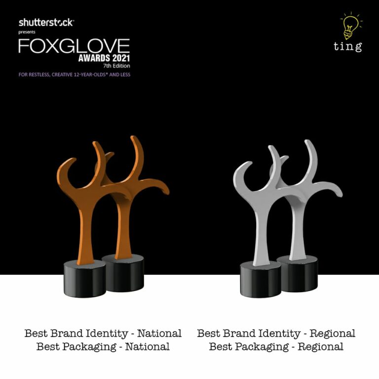 TING wins big at Foxglove Awards 2021