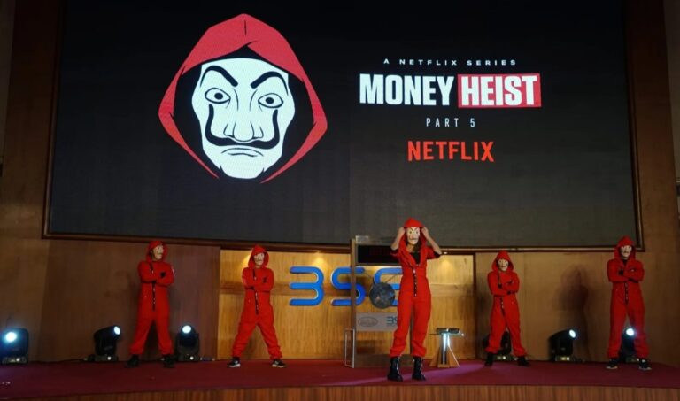 Money Heist rings in the bell at the ‘BSE’