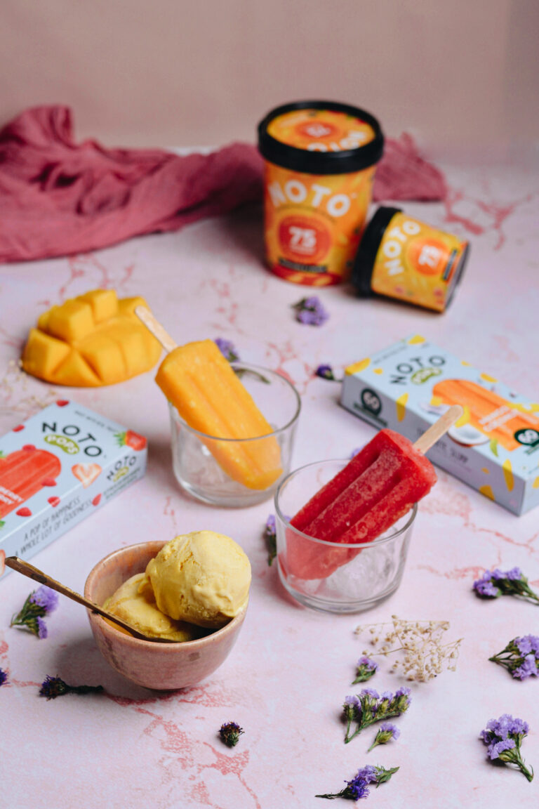 Not your Ordinary Ice Cream: NOTO will Melt Your Heart with Healthy- Low-Calorie Alternatives