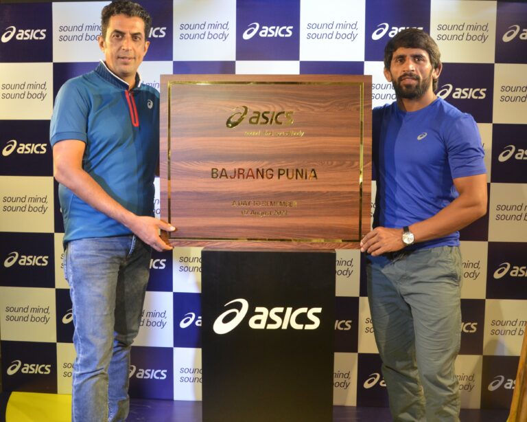 ASICS to uplift the power of sport in India, by inspiring & supporting the Bajrang’s of tomorrow