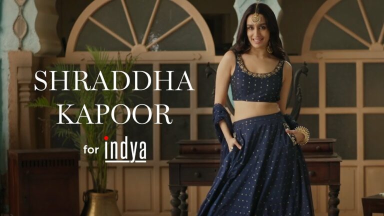 Modern Indian wear brand, Indya announces Shraddha Kapoor as its first brand ambassador