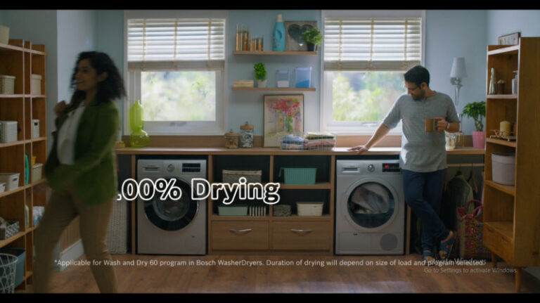 Taproot Dentsu and Bosch Home Appliances new campaign for drying clothes