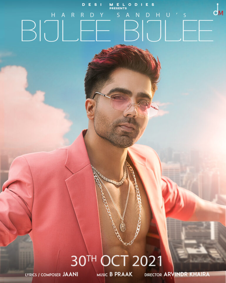 Harrdy Sandhu announces new single, ‘Bijlee Bijlee’